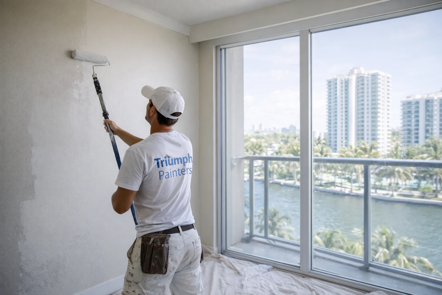 Miami condo painting project