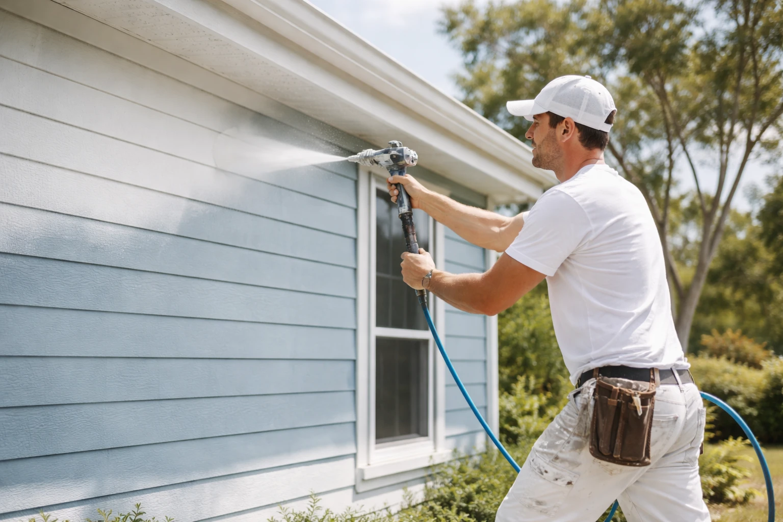 Exterior house painting Miami