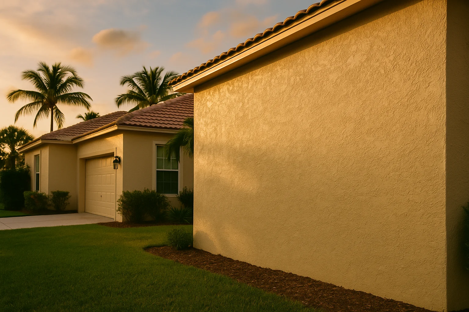 Stucco painting Miami