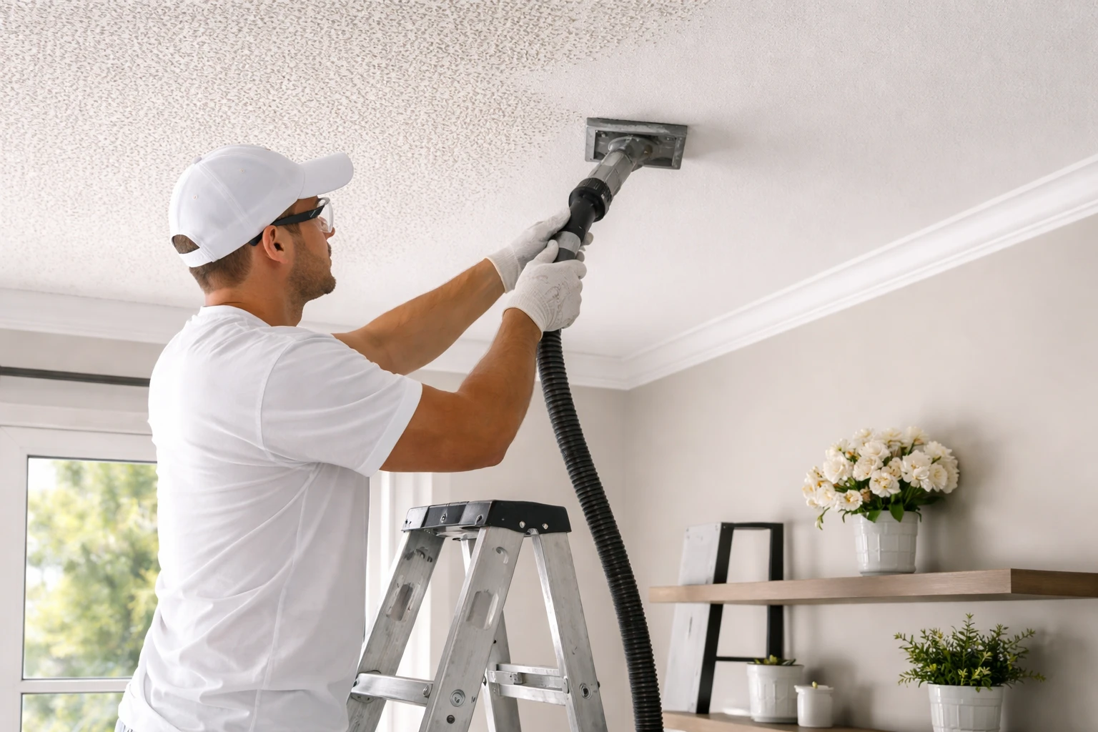 Stucco / Popcorn Ceiling Painting & Removal