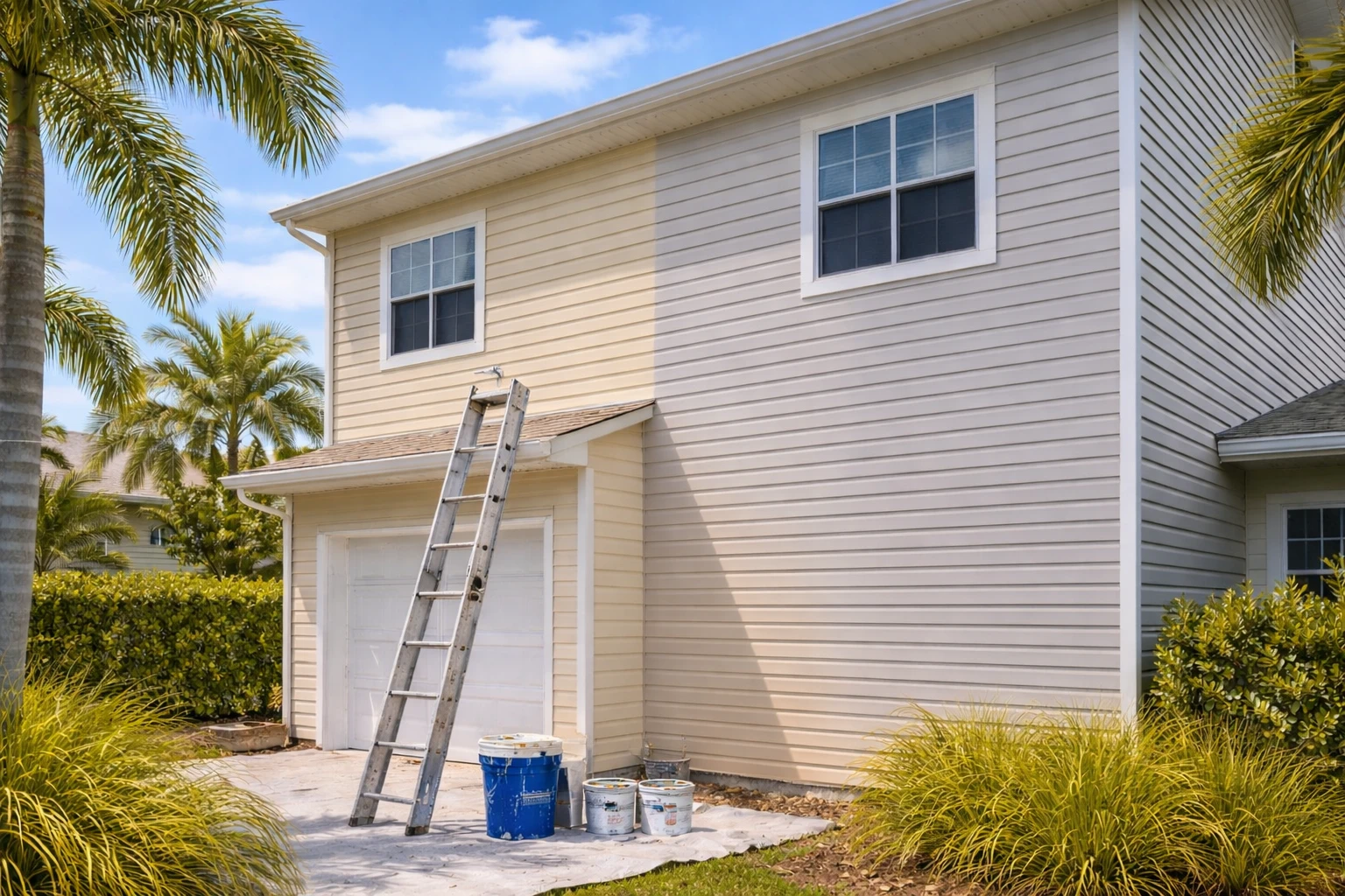 Vinyl Siding Painting
