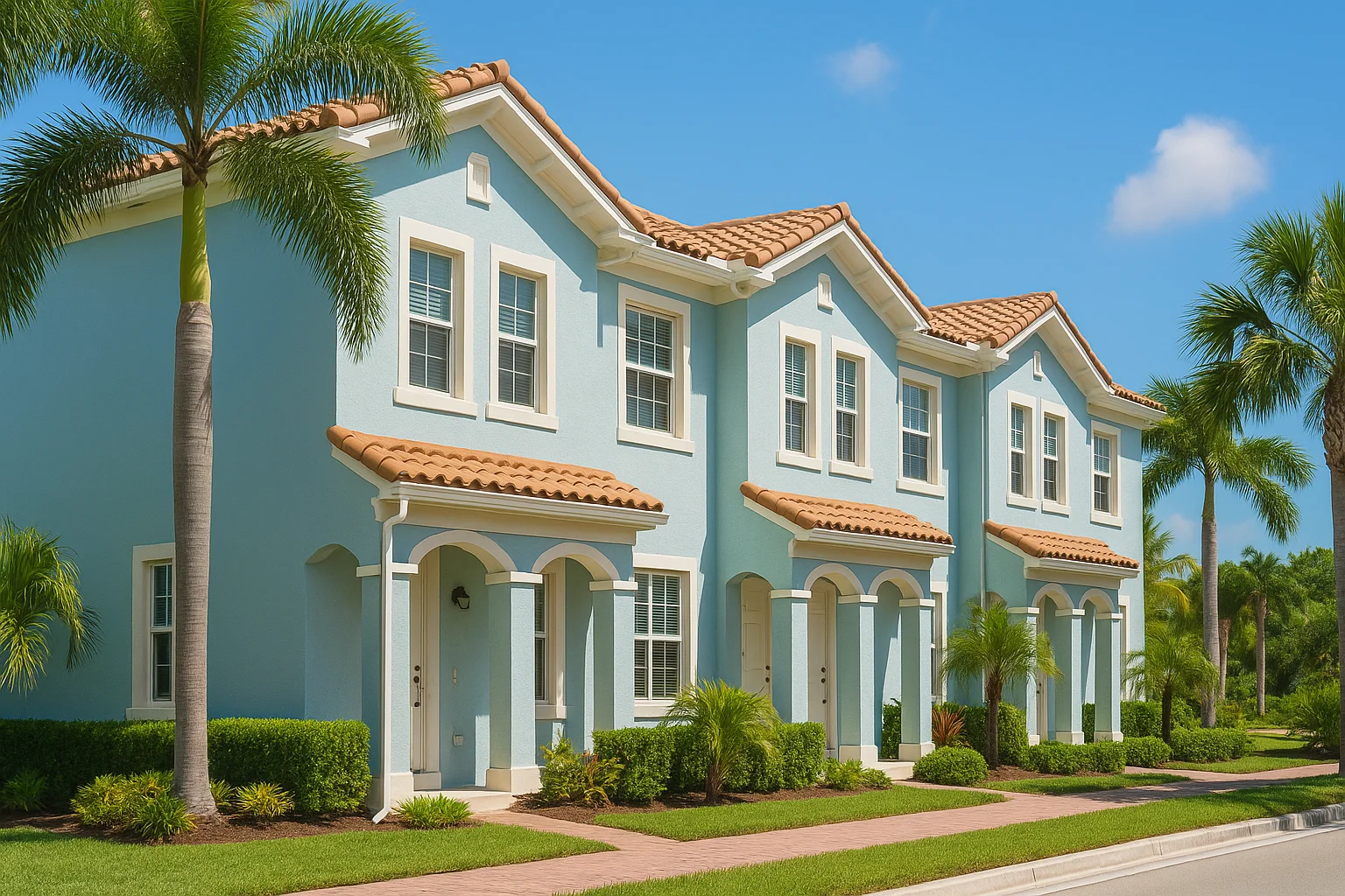 Townhouse painting Miami